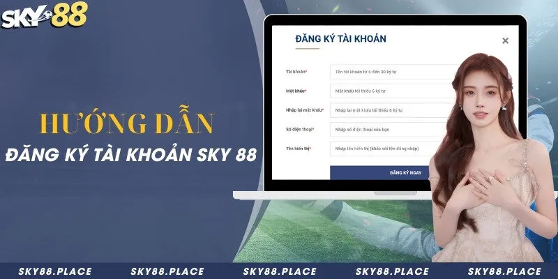 SKY88- Nhà Cái Thể Thao SKY88 - Đăng Ký Nhận 99 USDT 17 Hướng dẫn đăng ký tài khoản Sky 88